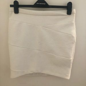 White Pencil Skirt